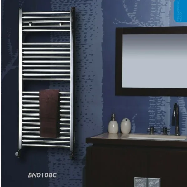 Sèche linge 120/50 chromé rond droit BNB