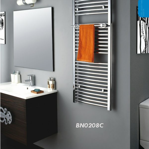 Sèche linge chromée rond courbe BNB