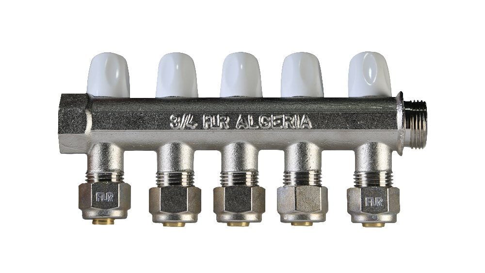 (CL1004) distributeur 5 sortie 16 3/4 visser flr