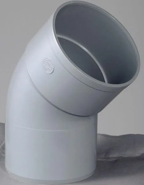 Coude Pvc Simple 45° Diamétre 125