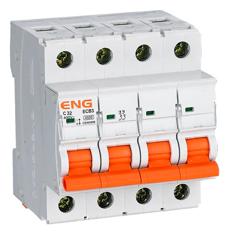 DISJONCTEUR TETRAPOLAIRE ECB3.QP.32