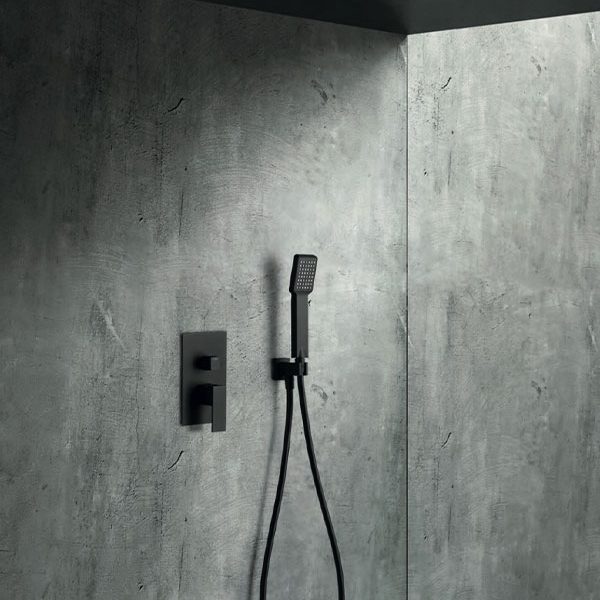 Colonne de douche encastré imex volga noir