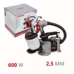 Pistolet à peinture électrique 600W 2,5mm CROWN | CT31014