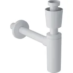 Siphon à tube plongeur Geberit pour lavabo