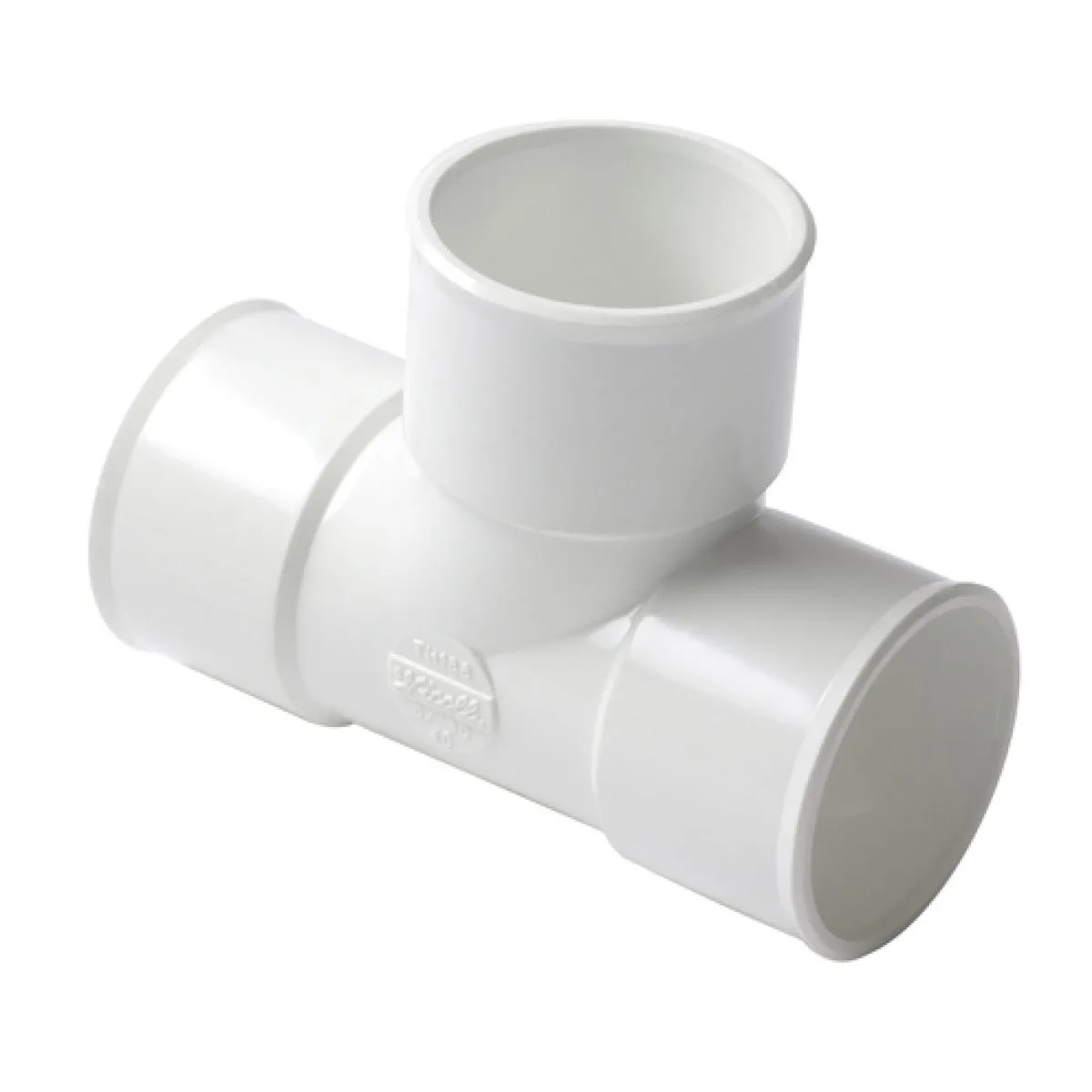 Té pvc Diamètre 80 blanc