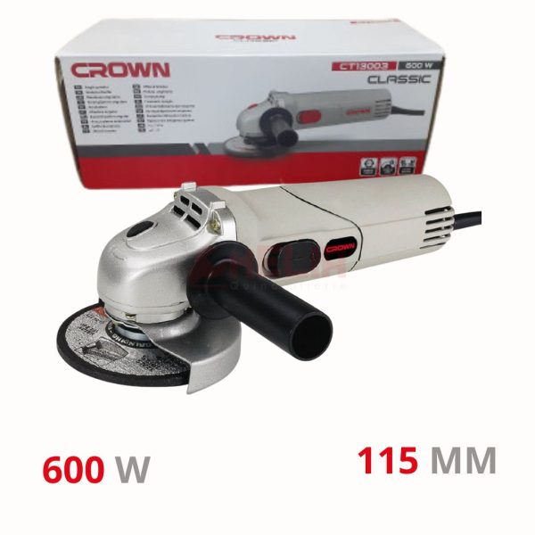 Tronçonneuse meuleuse 115mm 600W CROWN CT13003