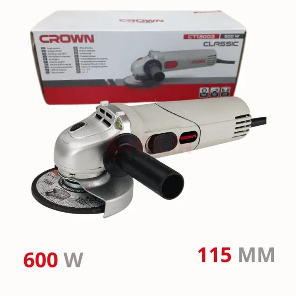 Tronçonneuse meuleuse 115mm 600W CROWN CT13003