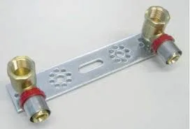 Applique double 16 1/2 a sertir Tiemme