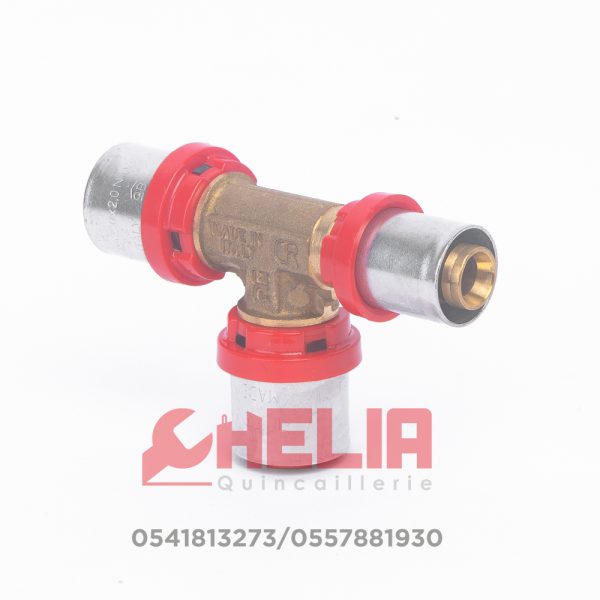 Té réduit 20/20/16 sertir TIEMME