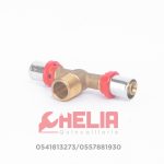 Té mal 26 3/4 sertir TIEMME