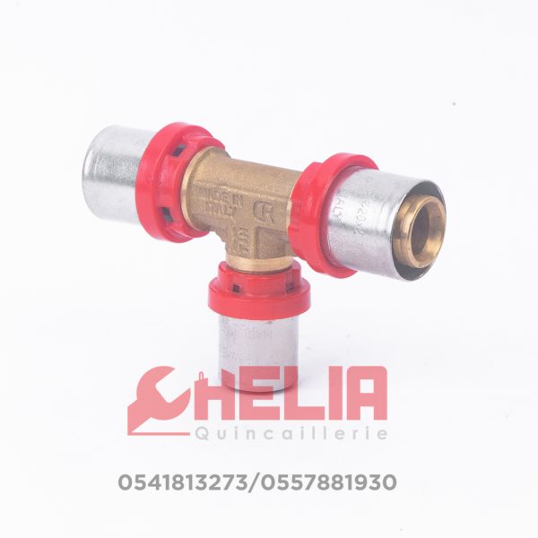 Té réduit 20/16/20 sertir TIEMME