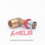 Coude mal 20 1/2 sertir Tiemme