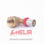 Coude femelle 16 1/2 sertir Tiemme