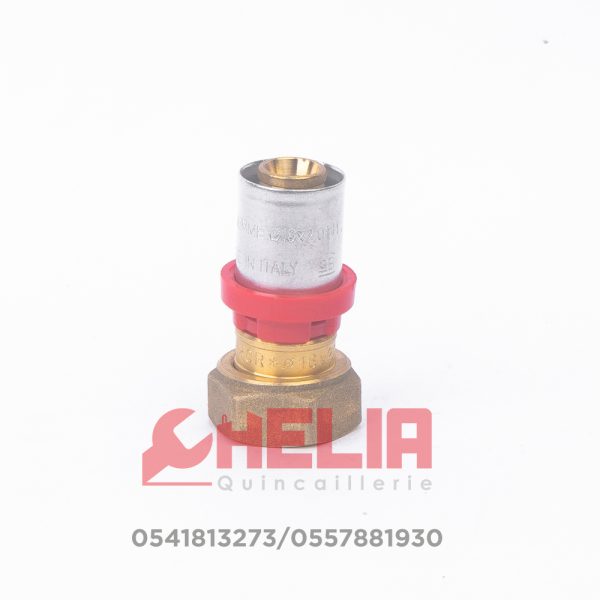 Raccord ecrou libre 16 1/2 sertir Tiemme