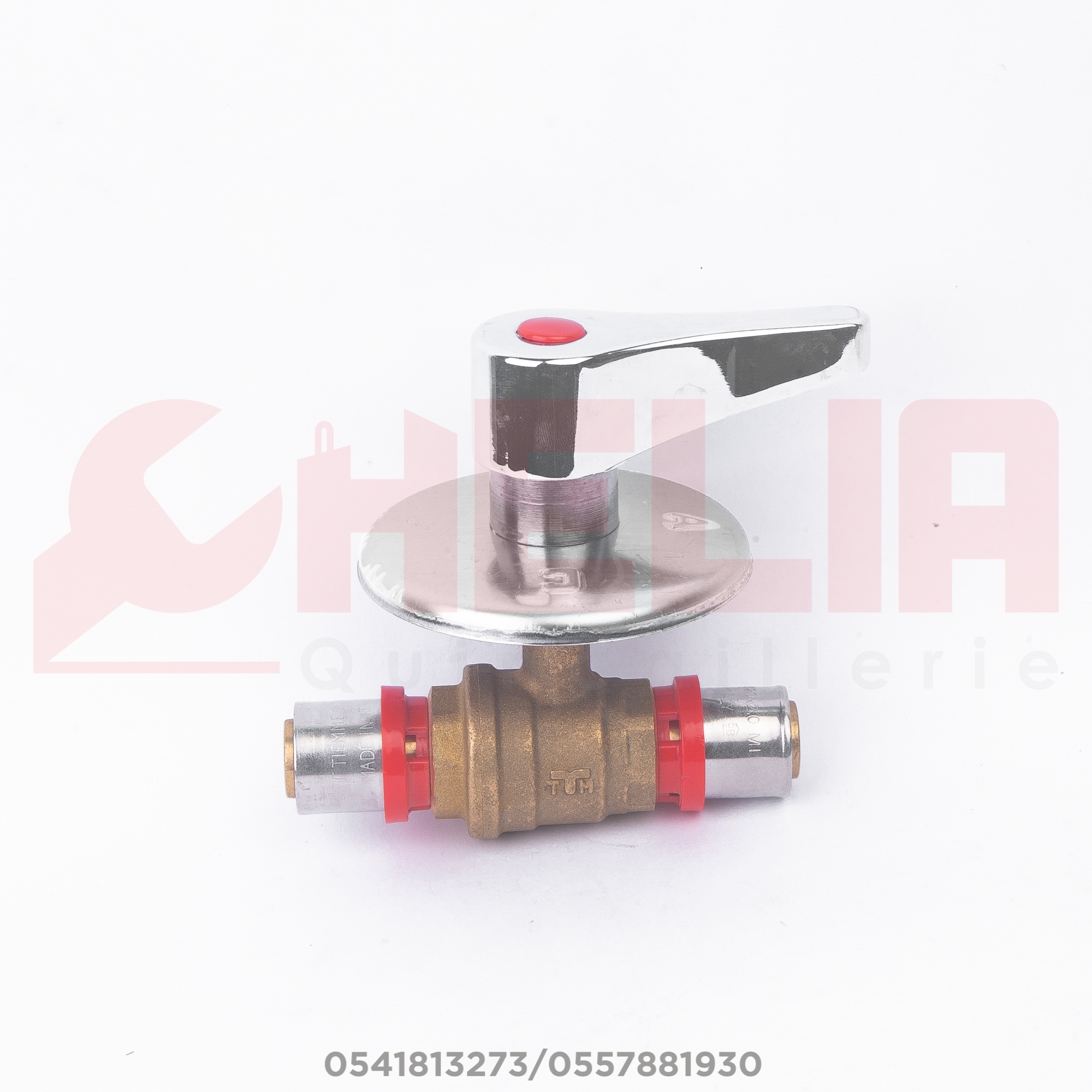 Vanne sphérique encastre 16 à sertir TIEMME Vanne sphérique encastre 16 à sertir TIEMME