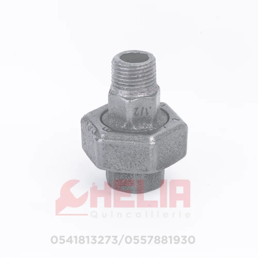 Raccord union MF 15/21 galvanisé EE