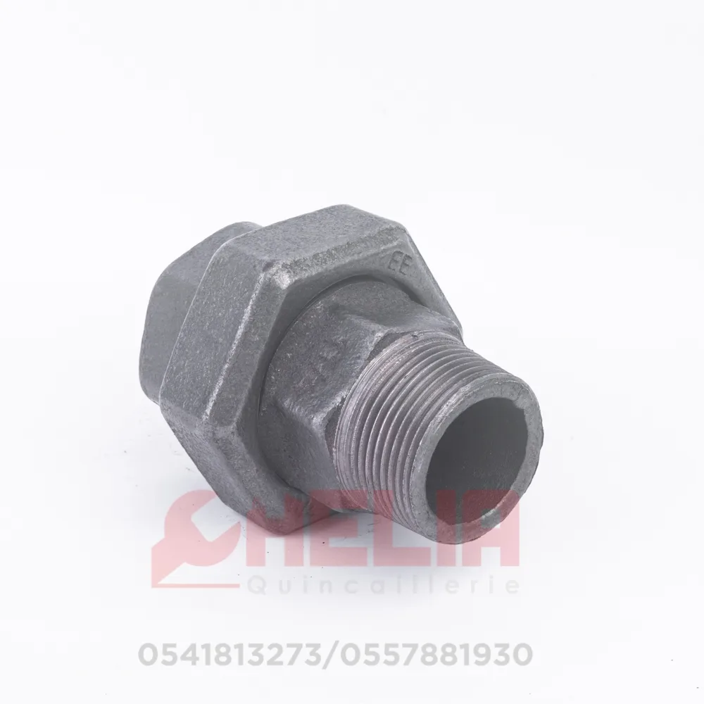 Raccord union MF 102/114 galvanisé EE Raccord union FF 102/114 galvanisé EE