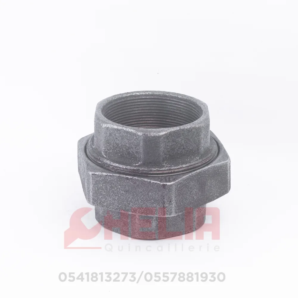 Raccord union FF 80/90 galvanisé EE