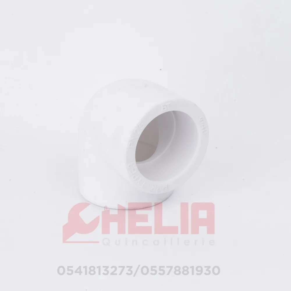 coude 40 mm 90° PPRC blanc