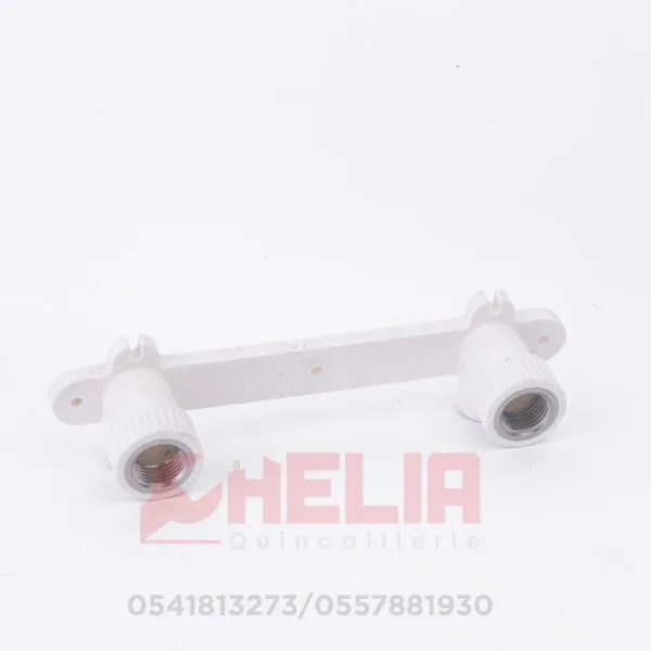 l’Applique double fem 20 1/2 PPRC blanc