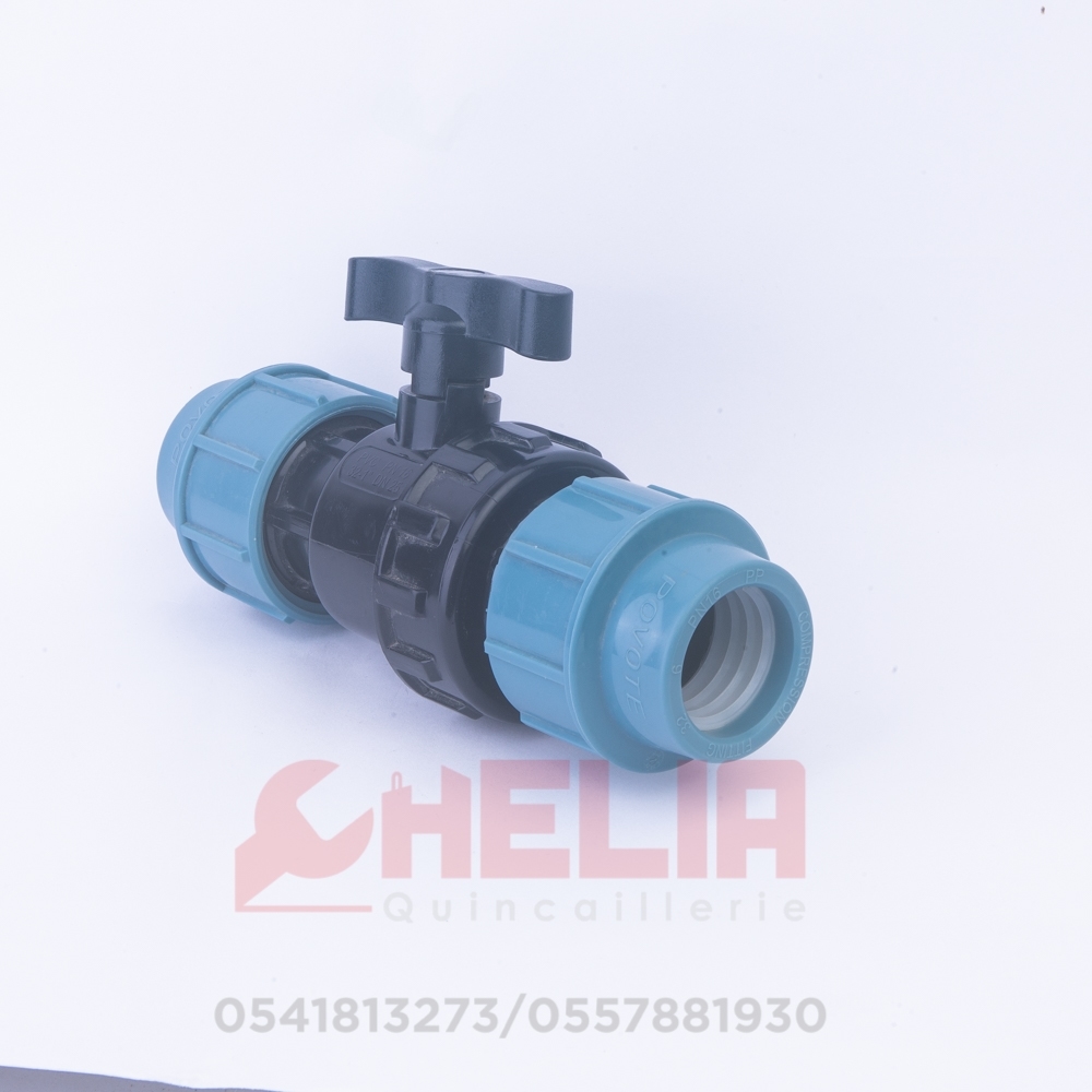 Vanne compression 20 Ø PEHD Vanne compression 20 Ø PEHD