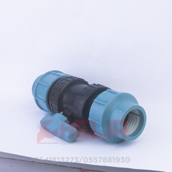 Vanne compression 50 Ø PEHD