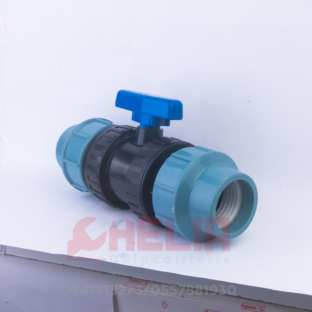 Vanne compression 63 Ø PEHD Vanne compression 63 Ø PEHD