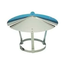 chapeau cheminée inox 80