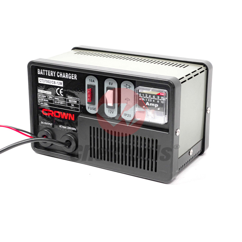 CHARGEUR BATTERIE 6-12V CT37002 CROWN