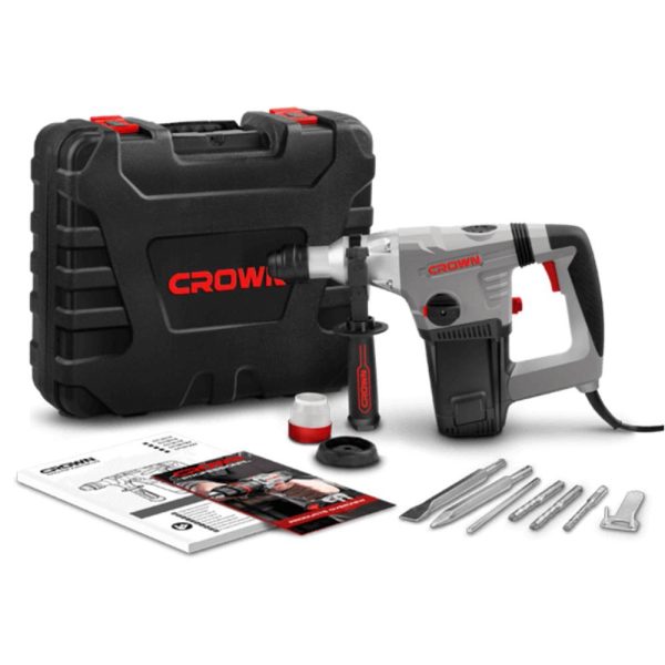 Marteau Piqueur 32mm 1050W SDS+ CROWN | CT18116