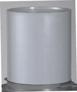 Manchon Pvc Simple Diamétre 80 Gris
