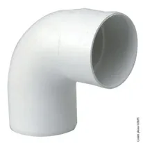 Coude Pvc 90° Diamétre 40 Blanc