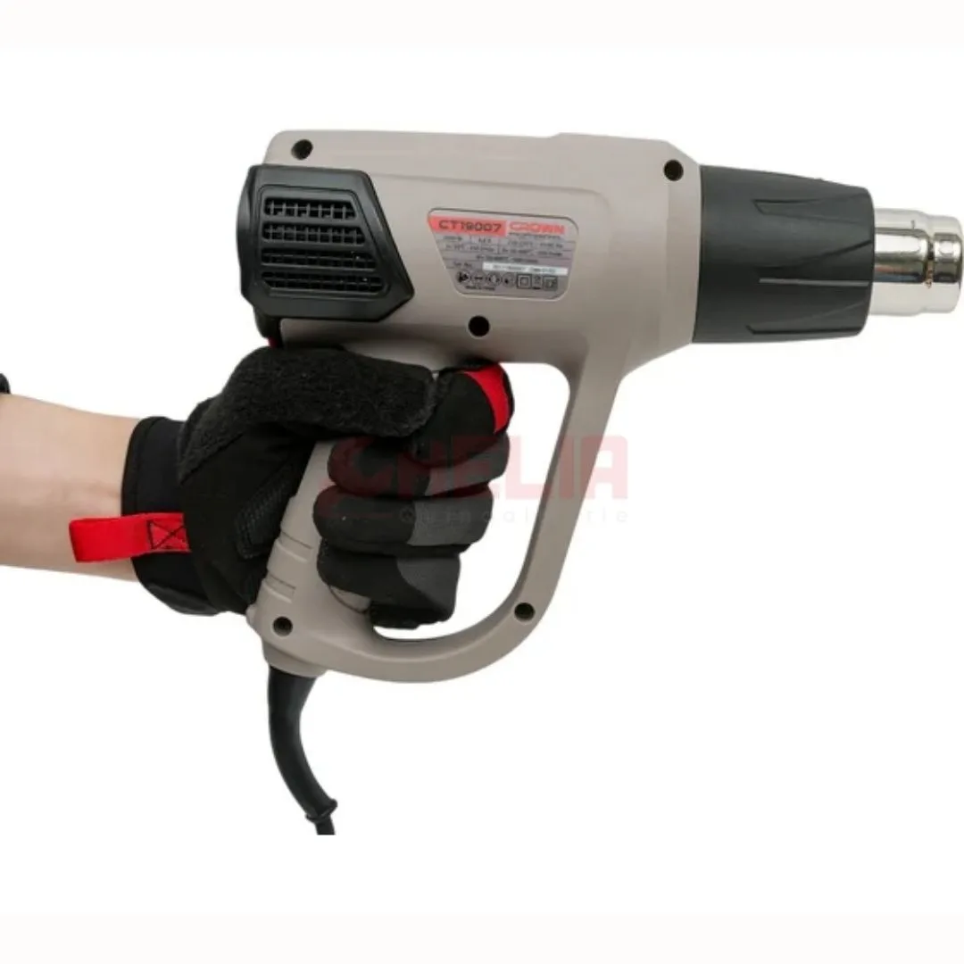 Décapeur thermique 2000W 600°C CROWN CT19007(6)