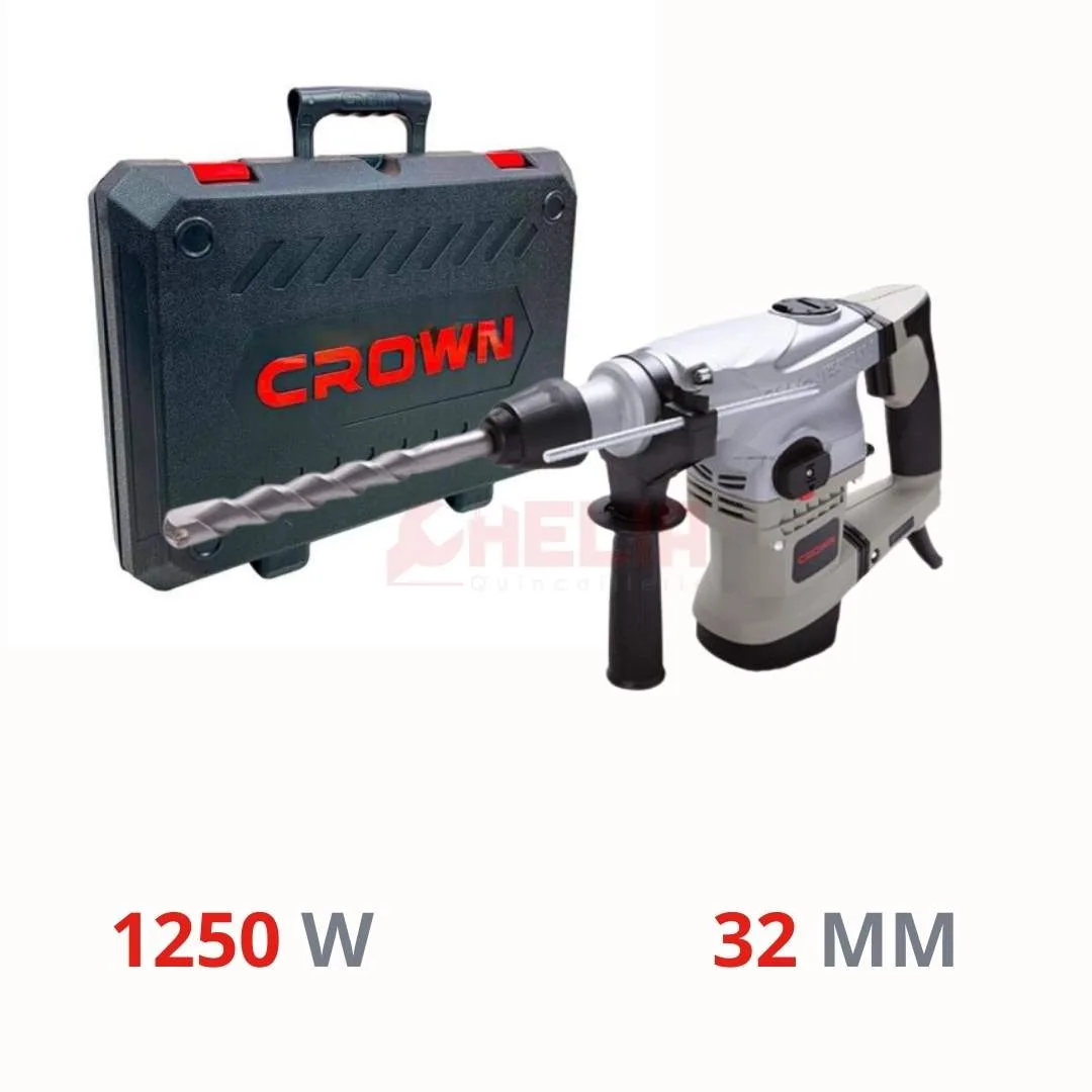 Marteau Piqueur 32mm 1250W CROWN CT18056 (1) Marteau Piqueur 32mm 1250W CROWN CT18056