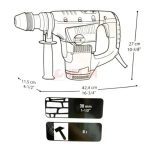 Marteau Piqueur 38mm 1050W CROWN CT18055(5)