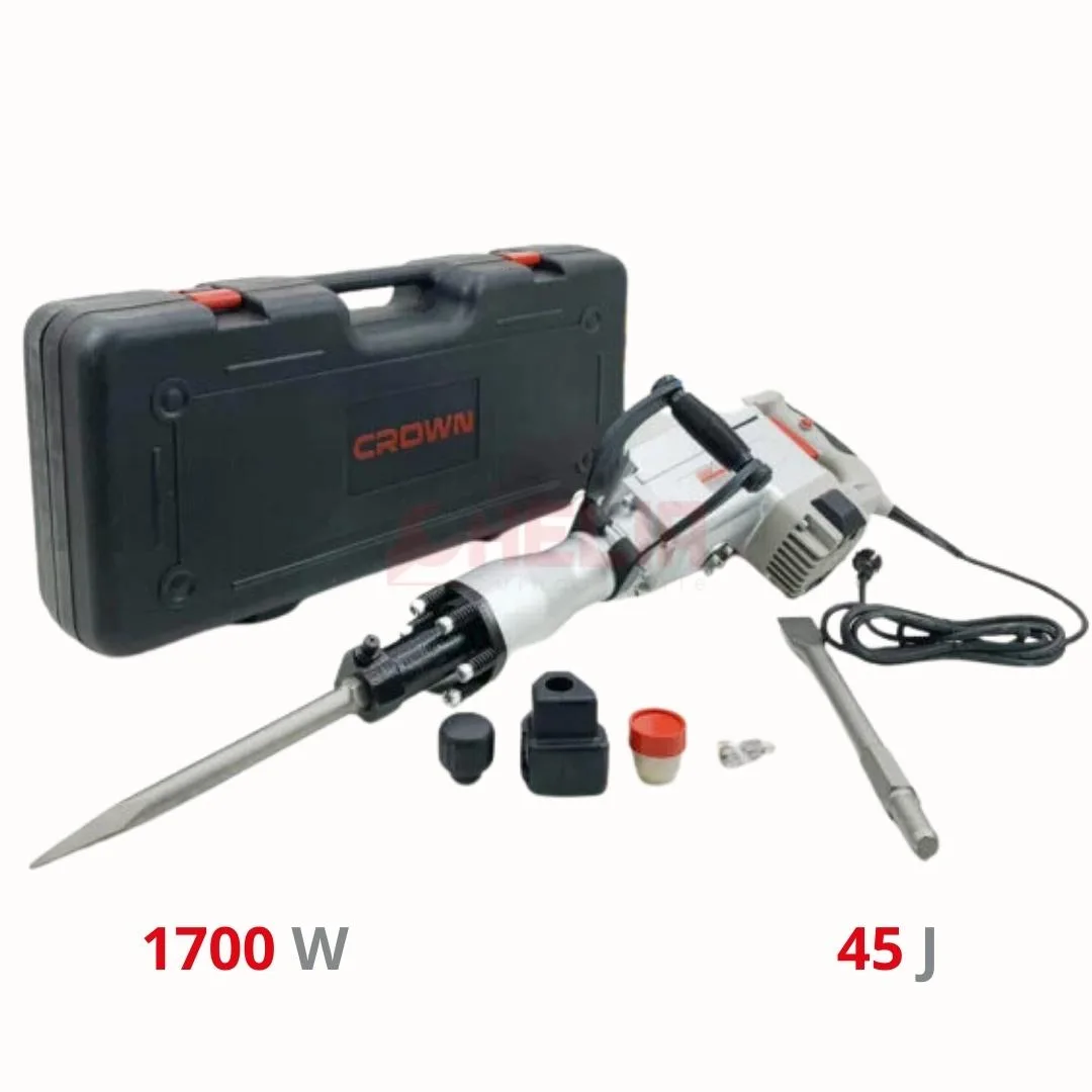 Marteau Piqueur CROWN CT18024 45J 1700W