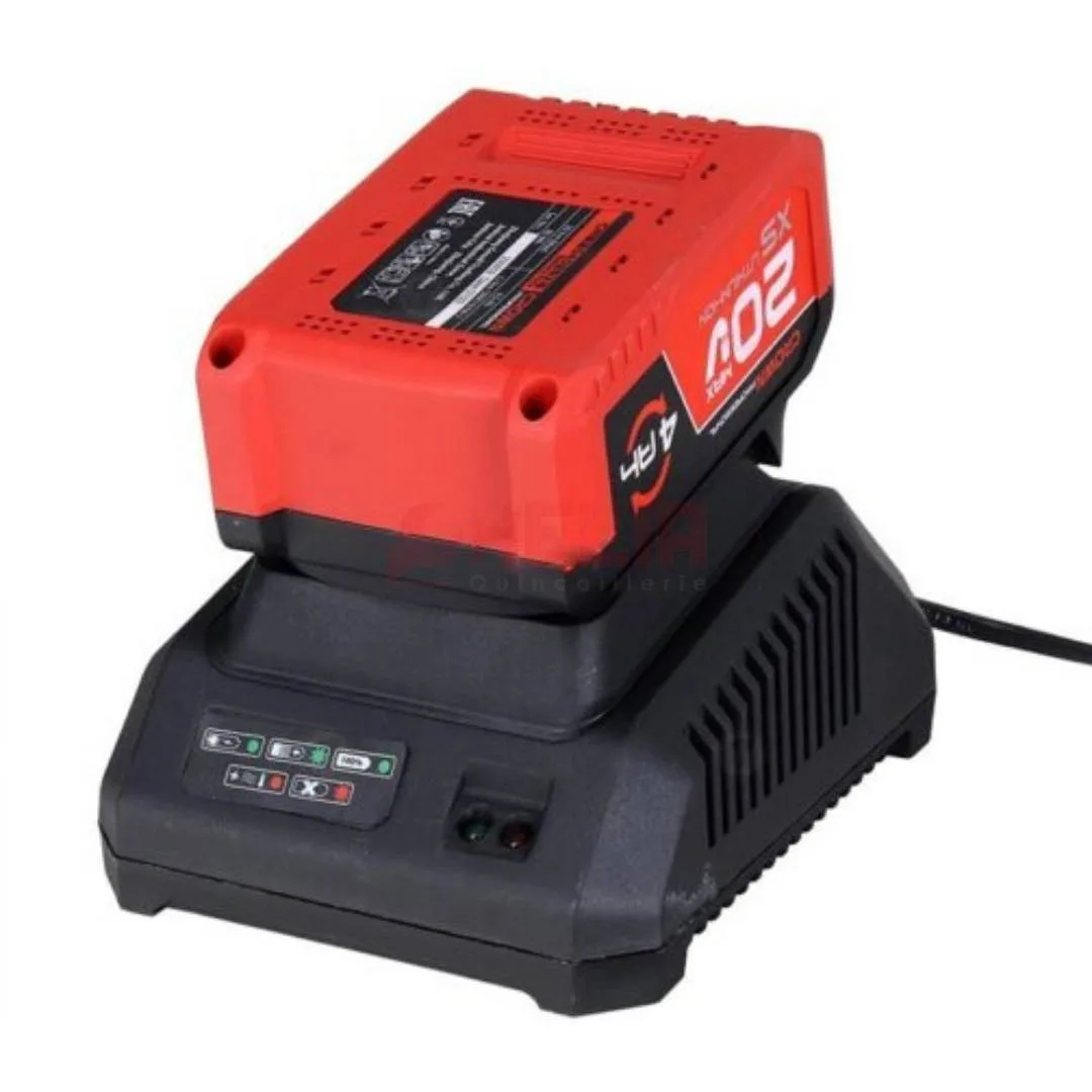 Marteau perforateur sans fil 20V 18mm 2 batteries 4Ah CROWN CT28001