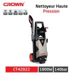 Nettoyeur Haute Pression 140bar 1800W CROWN CT42022