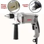 Perceuse 13mm 600W mandrin plastique CROWN CT10065KLC
