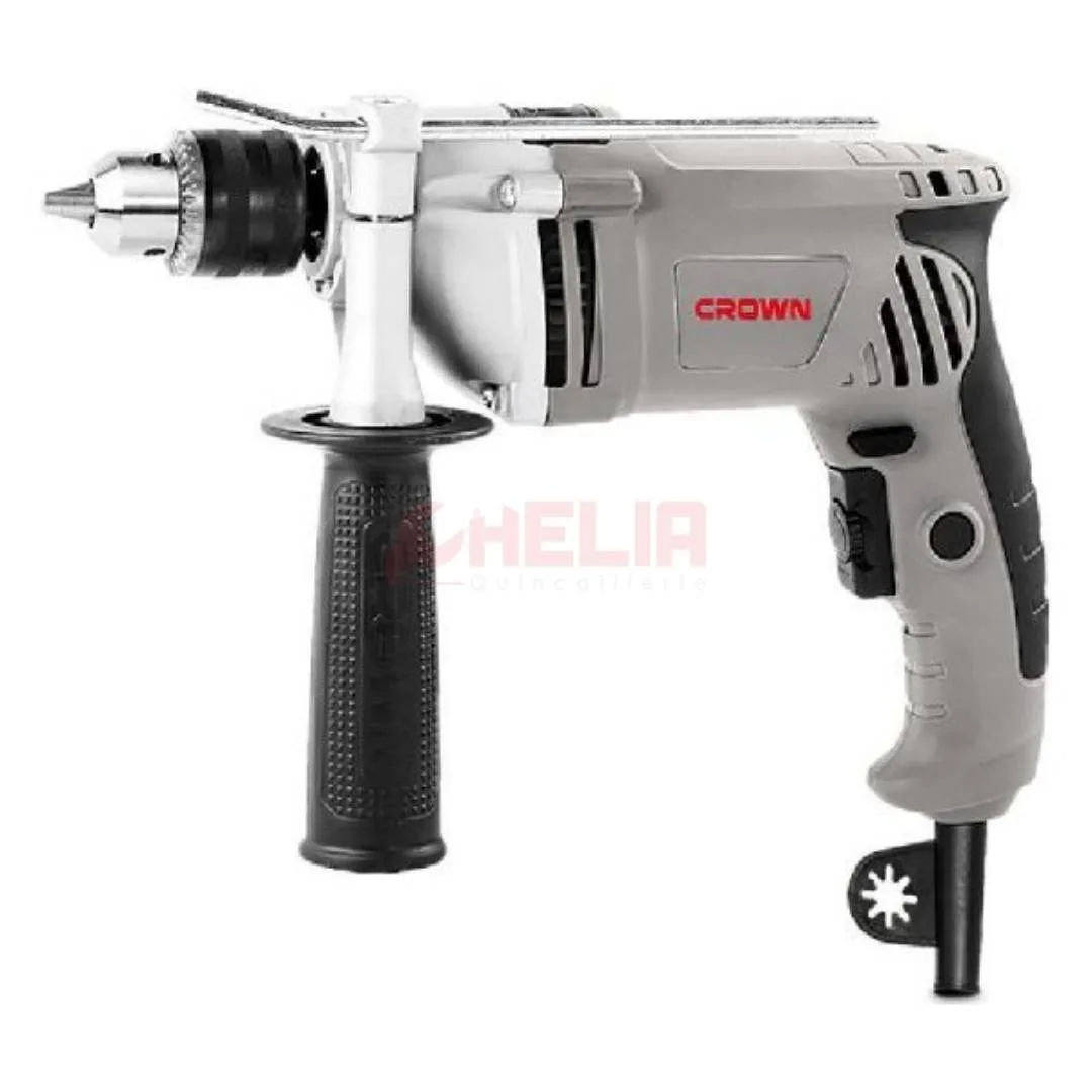 Perceuse 13mm 600W mandrin plastique CROWN CT10065KLC