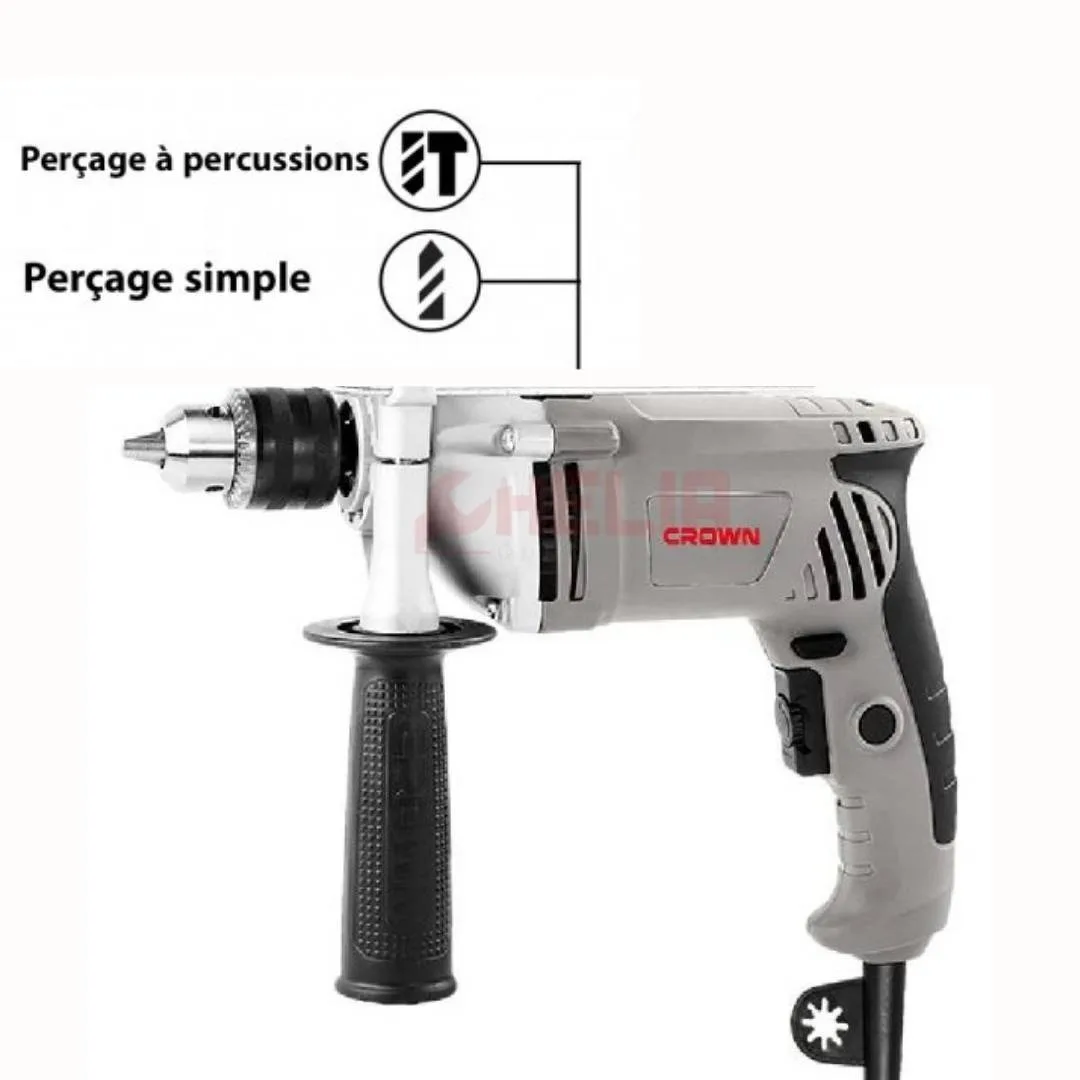Perceuse 13mm 810W CROWN CT10077