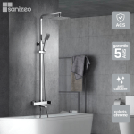 colonne de douche baignoire baignoire fiyi chrome imex