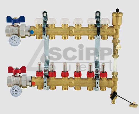 Kit Collecteur 8 Voies 1 3/4  TIEMME