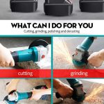 Tronçonneuse meuleuse sans fil 42V 115mm 2 Batteries BODA | G4201-115