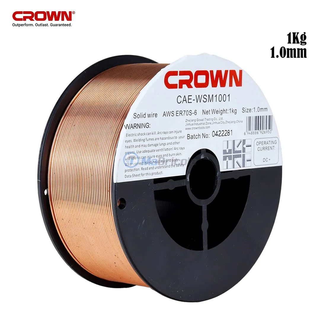 FILE A SOUDER CUIVRE 1.0MM CAE-WSM1001 1KG CROWN FILE A SOUDER CUIVRE 1.0MM CAE-WSM1001 1KG CROWN