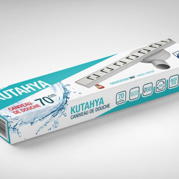 Caniveau Douche 50 cm KUTAHYA BNB