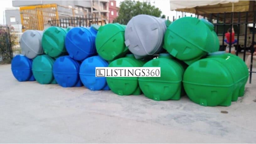 Citerne Plastique 3000 Litres 3 couches Horizontal Hidhab