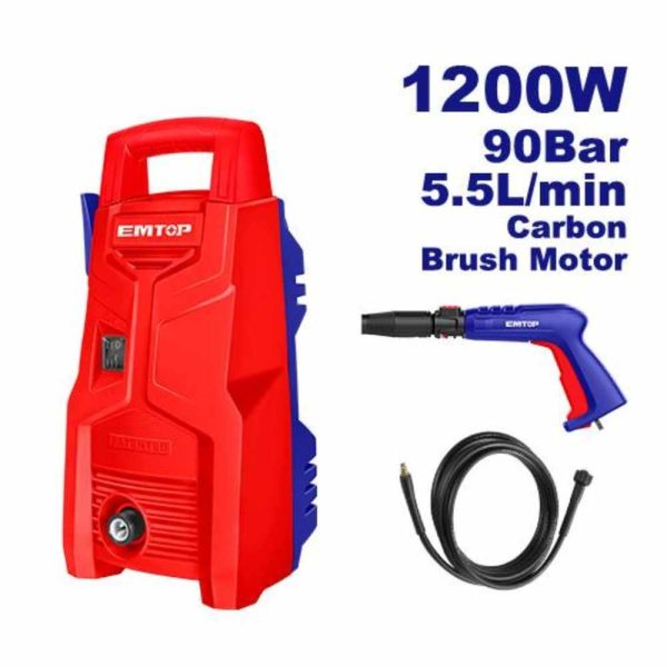 Nettoyeur Haute Pression 1200W 90bar CROWN  EHPW1201