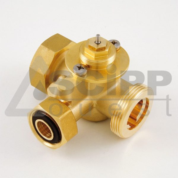 Vanne 3 voies mélangeuse à point fixe