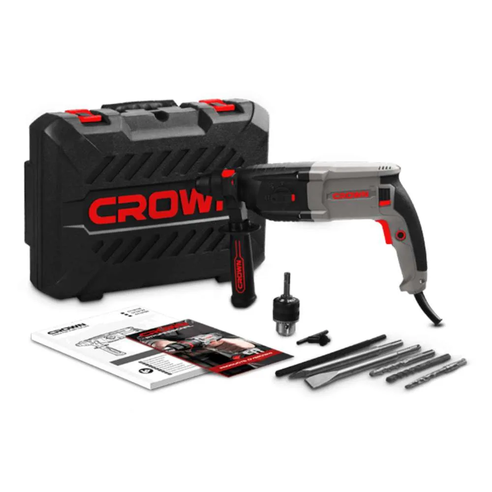 Marteau Piqueur Perforateur 26mm 800W CROWN | CT18108
